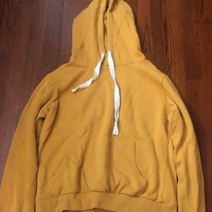 Yellow hoodie